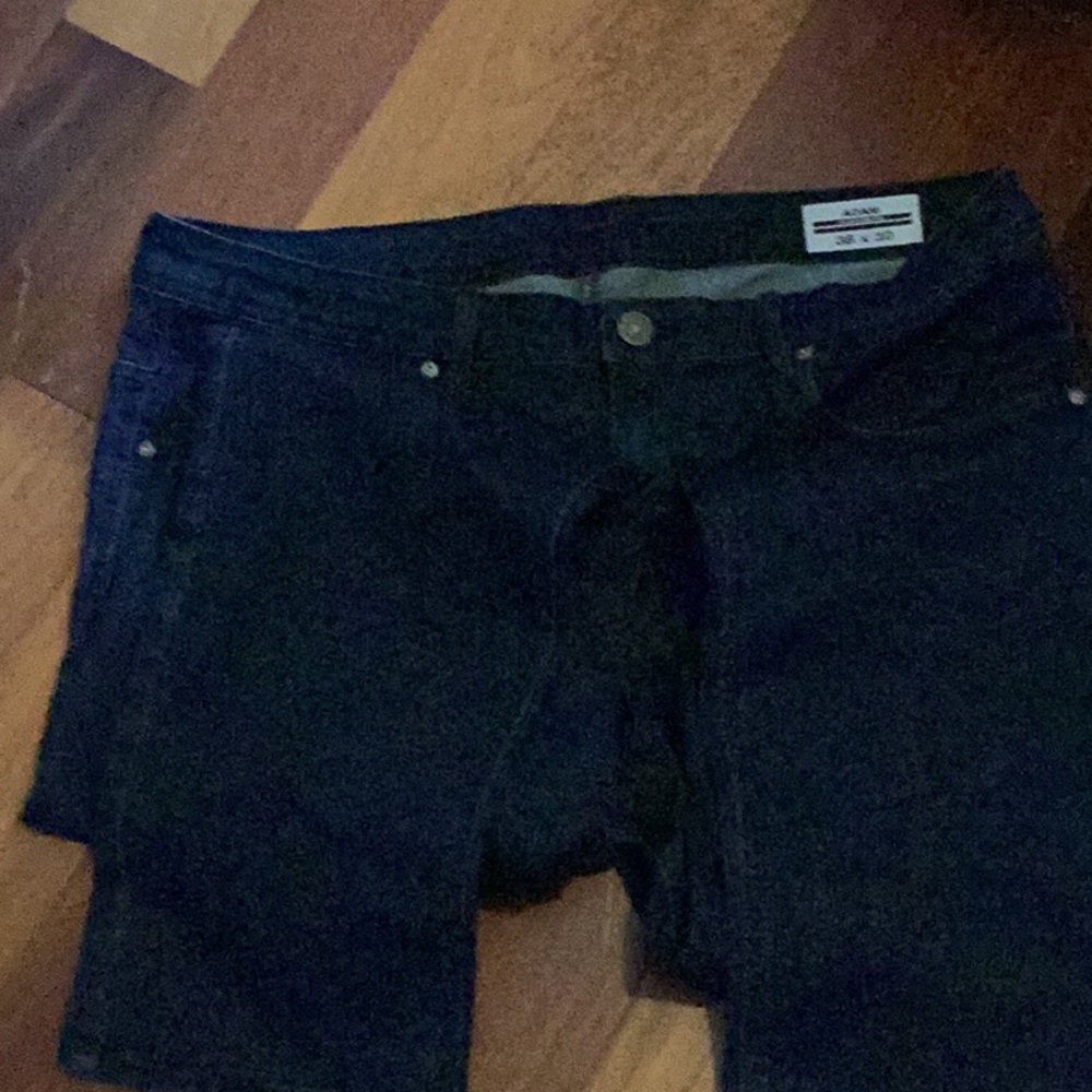 Brand new Jeans dark wash, slim stretch.             Size 38 x 30